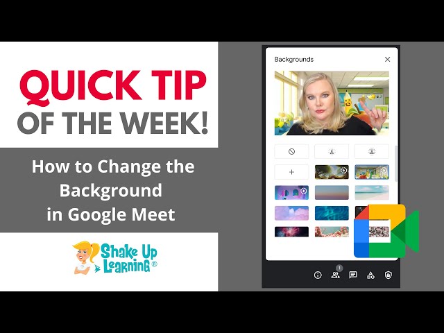 Backgrounds For Zoom and Google Meet – Teacher Created Tips