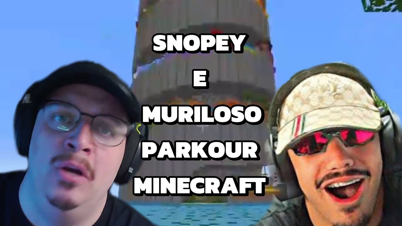 SNOPEY E MURILOSO SE AVENTURANDO NO PARKOUR DO MINECRAFT
