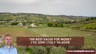 Incredible Value For Money Detached House with Views Abruzzo Italy Virtual Property Tour