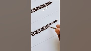 Day 4👆Leaf 🌿 #freemehandiclass #tutorial #tamil #subscribe to learn basic to advanced course