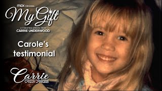 Carole's testimonial | Carrie Underwood | HBO Max