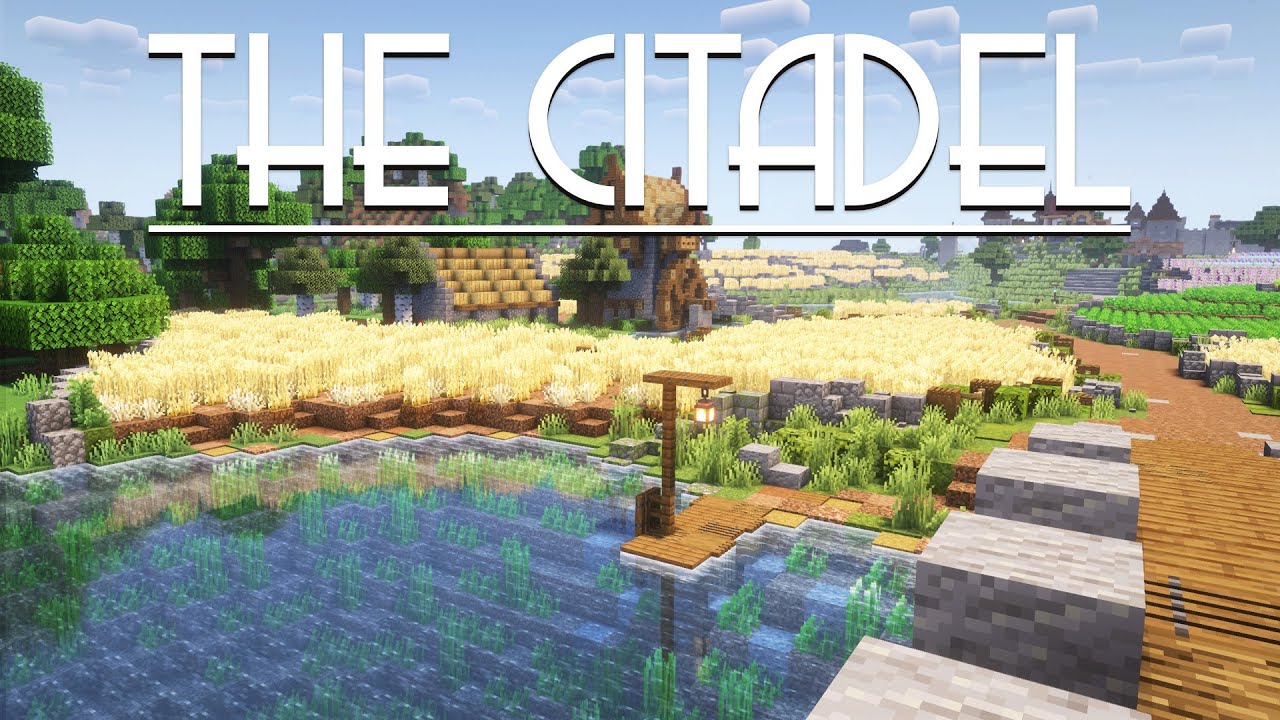 Custom Trees And Wee Wheat Seeds | Minecraft | The Citadel - YouTube