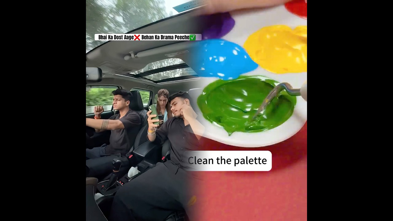 Bhai Ka Dost Gir Gaya End Mai Car Se😱 