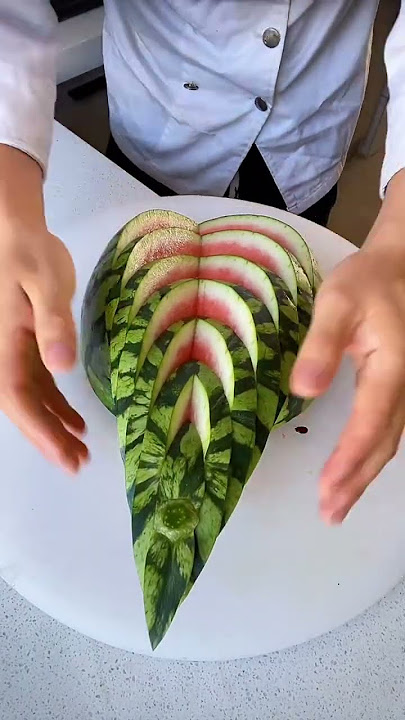 How to Carve Fruit Very Fast and Beauty part  3190