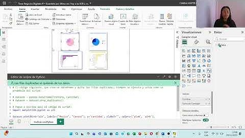 Visualización de Datos con Python en Pawer BI
