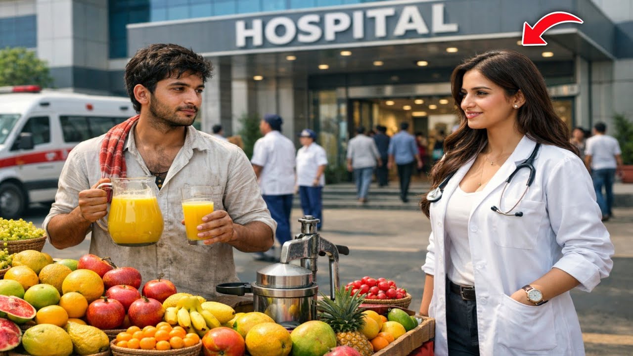 डॉक्टर साहिबा ने अस्पताल के बाहर जूस बेचने वाले लड़के के साथ जो किया देखकर पूरा अस्पताल सन्न रह गया!