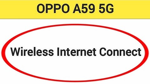 How to connect hotspot via QR code, Oppo A59 5G me wireless internet connect kaise karen
