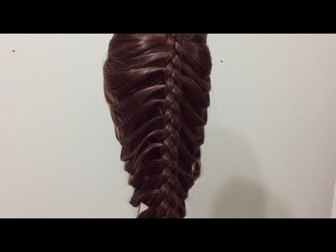 Önden Örülen Denizkızı Örgüsü - Front Knitted Mermaid Weave