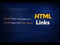 HTML Hyperlinks Explained | href, target, Absolute vs Relative URL