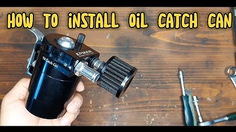 How to install oil catch can in your car : Τοποθέτηση δοχείο αναθυμιασεων. #howto  #catchcan #diy