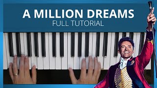 A Million Dreams FULL Piano Tutorial (Easy) 🌟 screenshot 5
