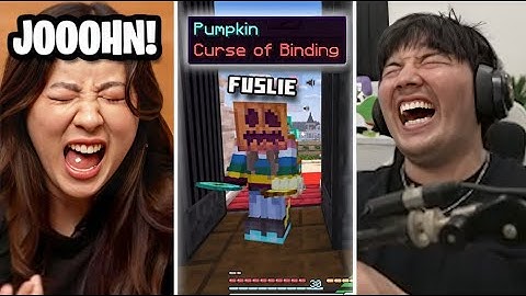 Masayoshi TROLLING Fuslie with a PUMPKIN head | Cobblemon Academy