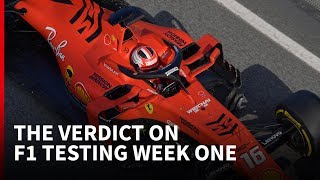 The verdict on the first F1 test