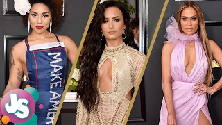 Best and Worst Dressed Grammys 2017 - Red Carpet Fashion Statements by Demi Lovato, Joy Villa & More