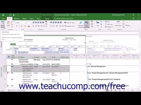 Project 2016 Tutorial Changing Project Views Microsoft Training