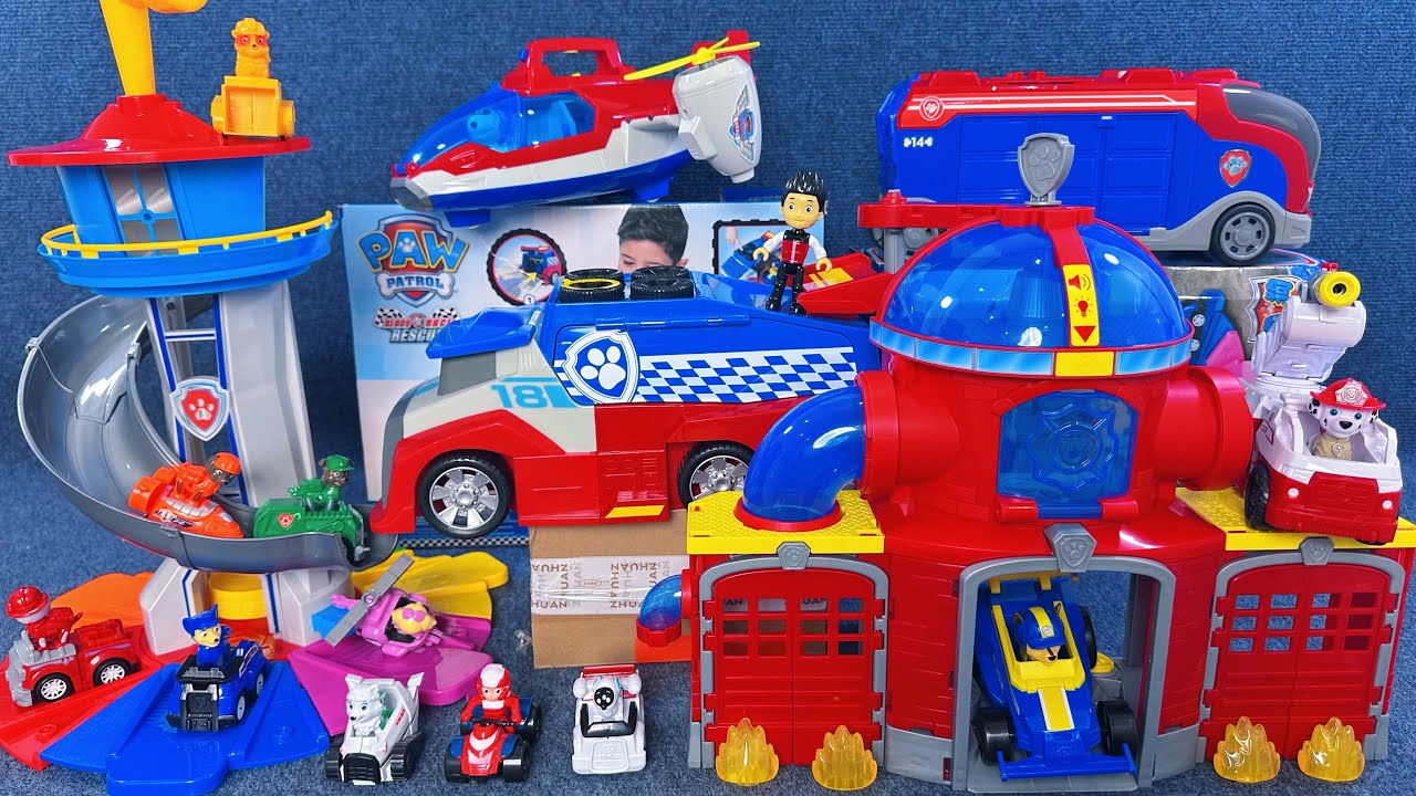 16 Minutes Satisfying with Unboxing Brave Paw Patrol Toys Collection ASMR | Review Toys