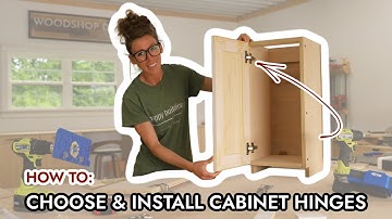 How to Choose & Install Concealed Hinges | Cabinet Door Series Part 3