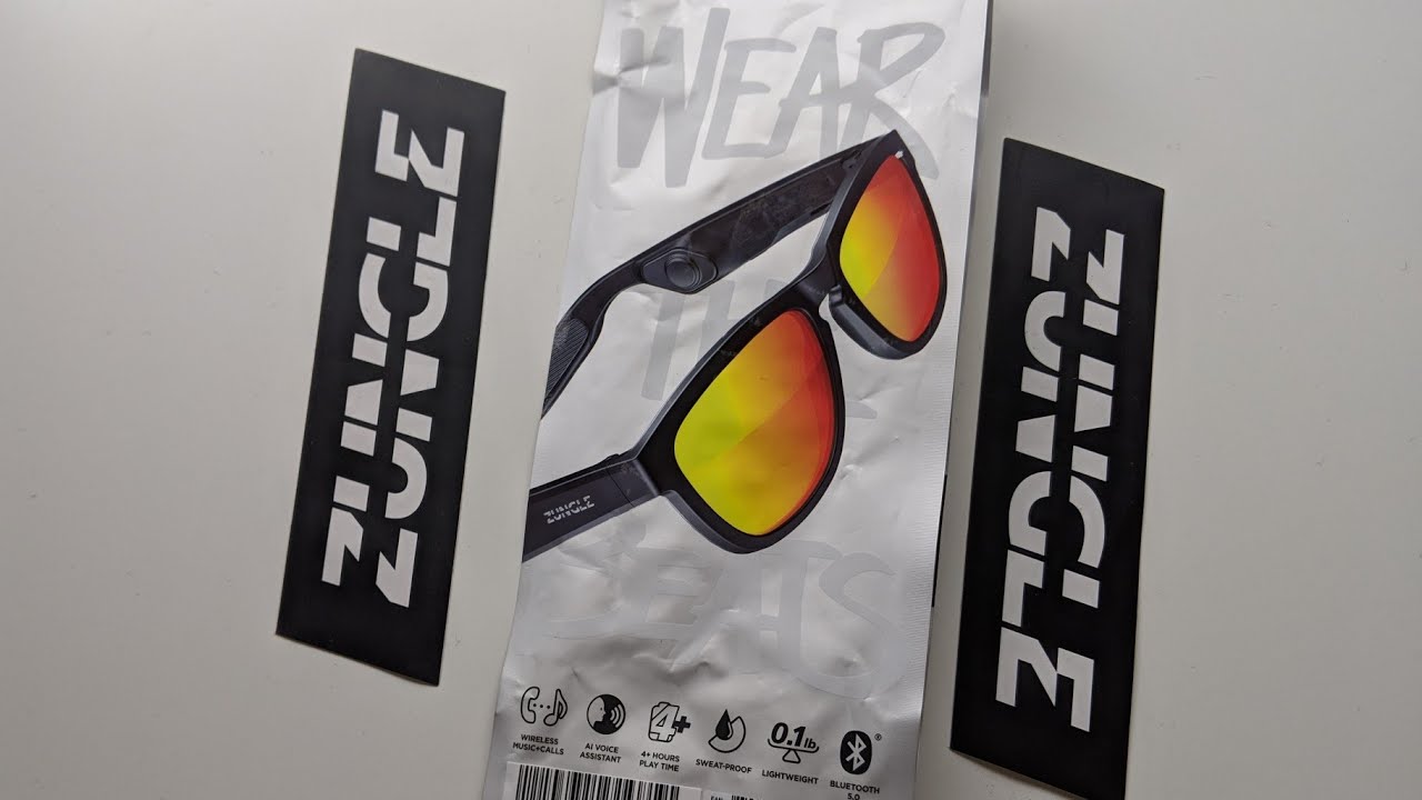 ZUNGLE Viper Music Sunglasses with STYLE