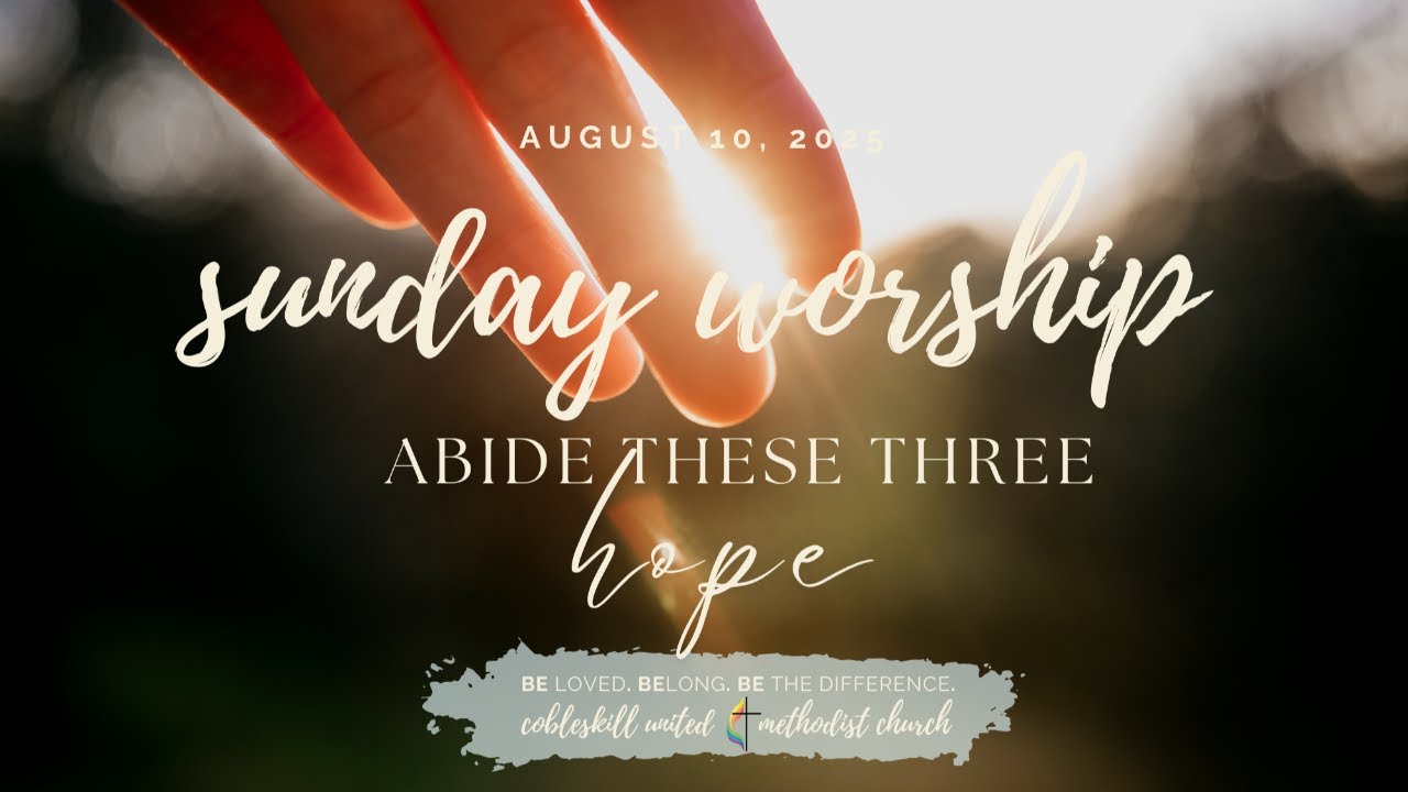 Live Worship Sunday August 10th, 2025