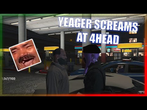 4HEAD Sells Cop a Python In front of Yeager  | GTA NoPixel 3.0 | GG |