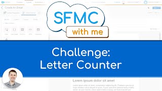 Code Challenge: Letter Counter - SFMC with me - 003
