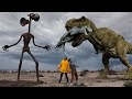 Trex vs siren head  jurassic park fanmade film  horror short film  sc game dg2t