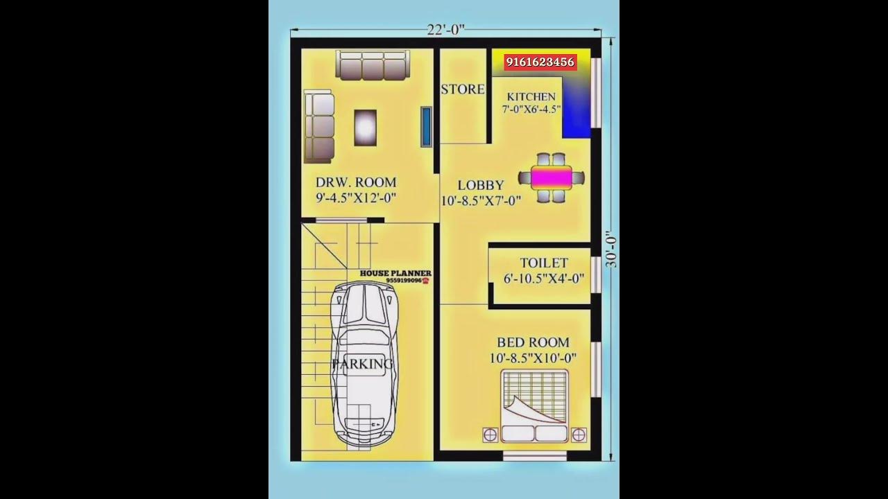 22x30-house-plan-shorts-youtubeshorts-houseplan-youtube