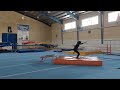 حرکات پشتک زاویه و پشتک باز ژیمناستیک ورزش Gymnastics حرکات پشتک زاویه و پشتک باز ژیمناستیک ورزش Gymnastics