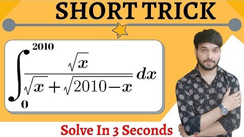 DEFINITE INTEGRATION SHORTCUT - Trick to Calculate Definite Integrals in 3 Sec