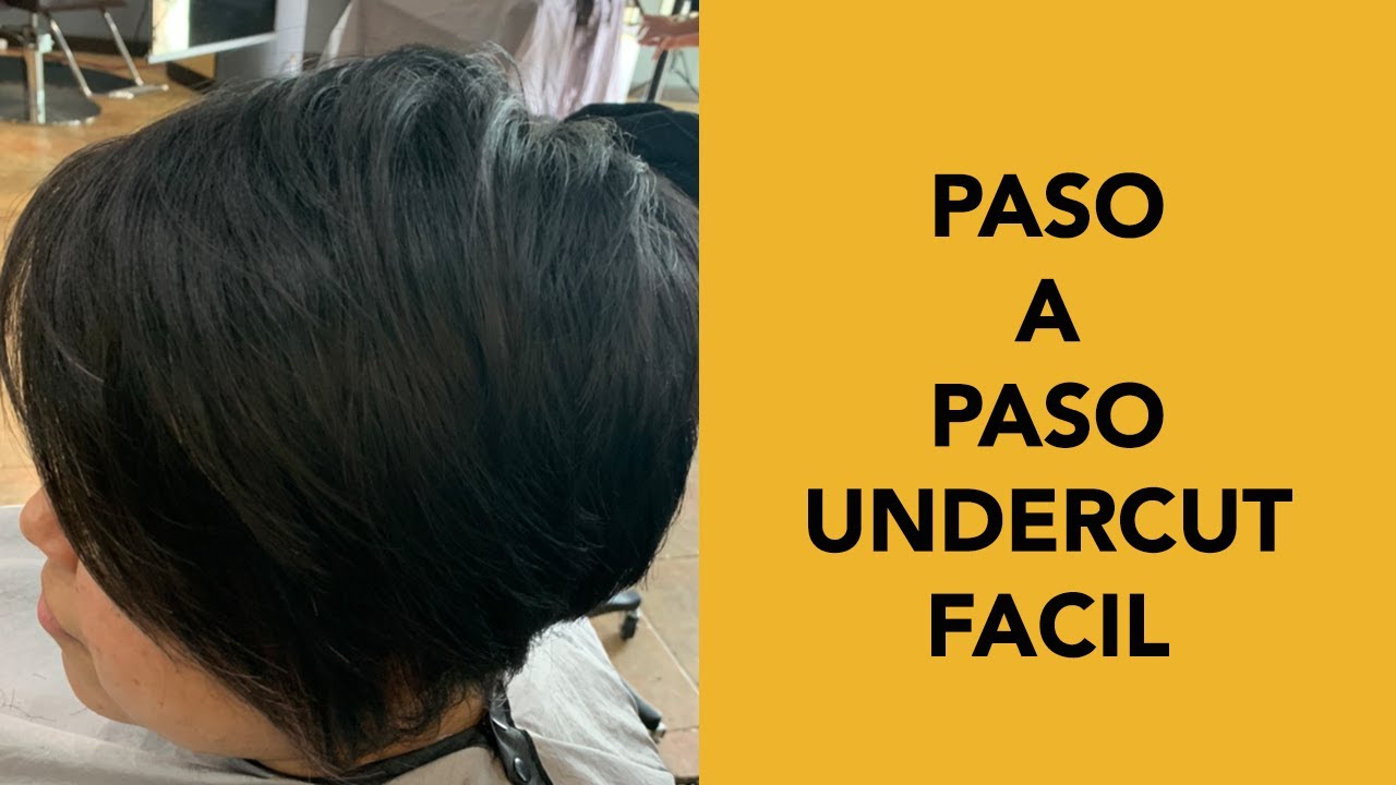 Como Cortar Pixie Undercut Asymetrical Paso a Paso