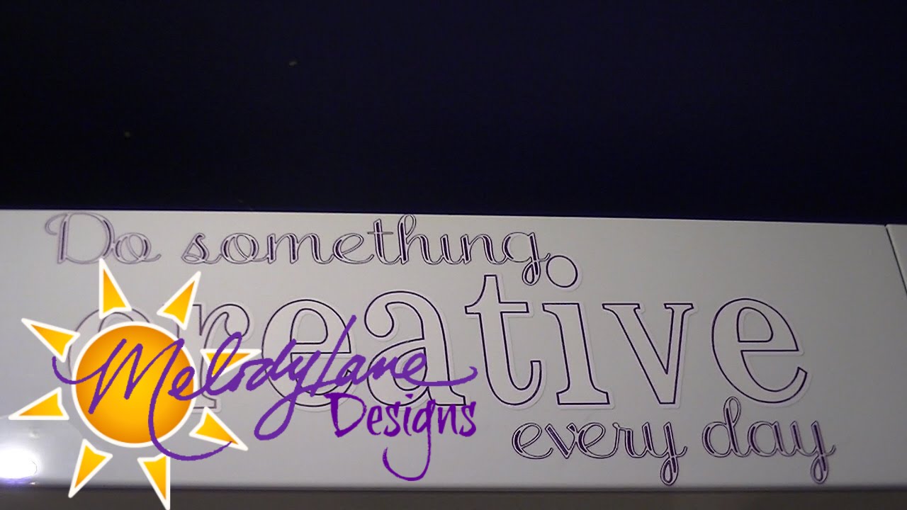 Writing on Contact Paper with Cricut Explore YouTube