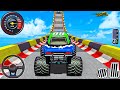 Crazy Monster Truck Mega Ramp Impossible Driver - Car Extreme Stunts Master - Android Gameplay
