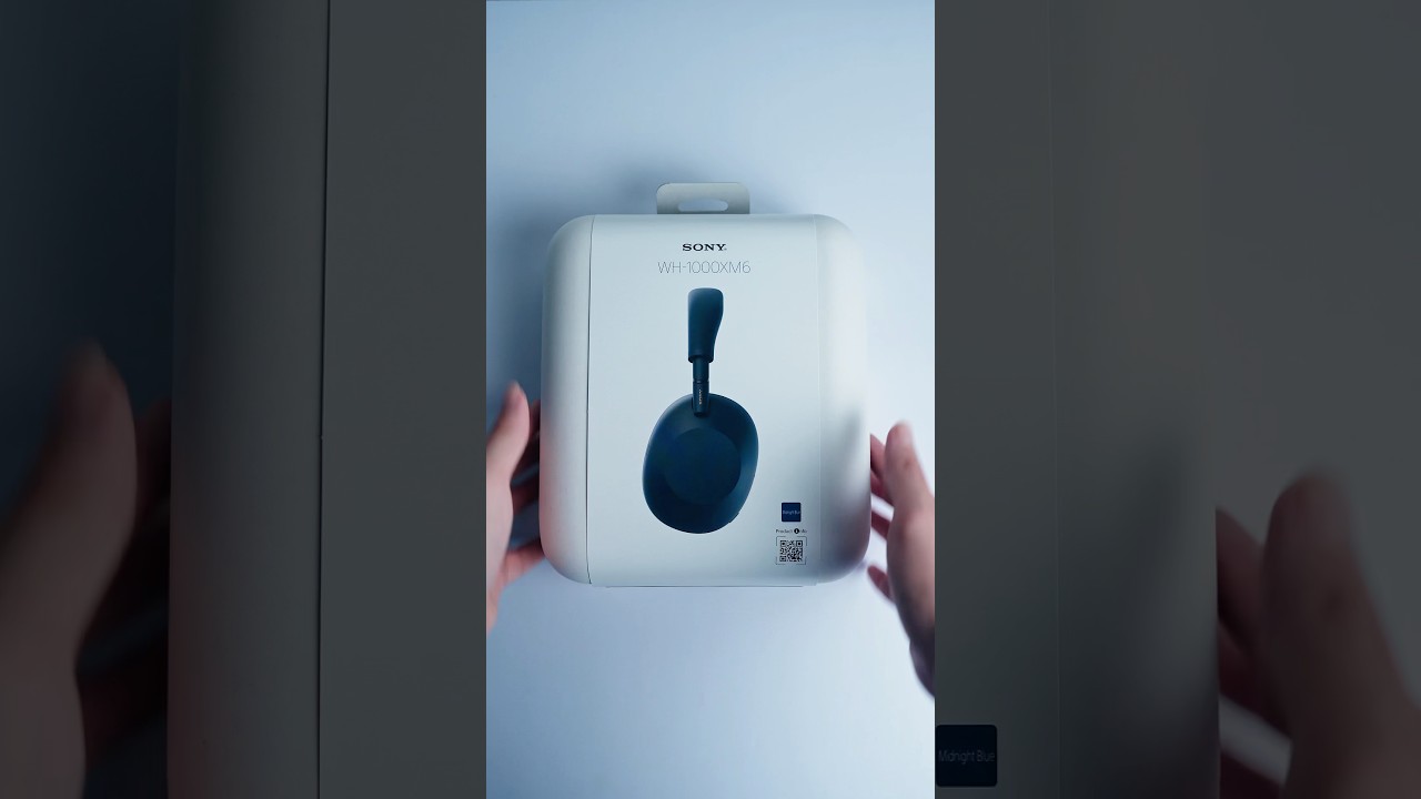 Sony WH-1000XM6 💙Midnight Blue💙 Unboxing