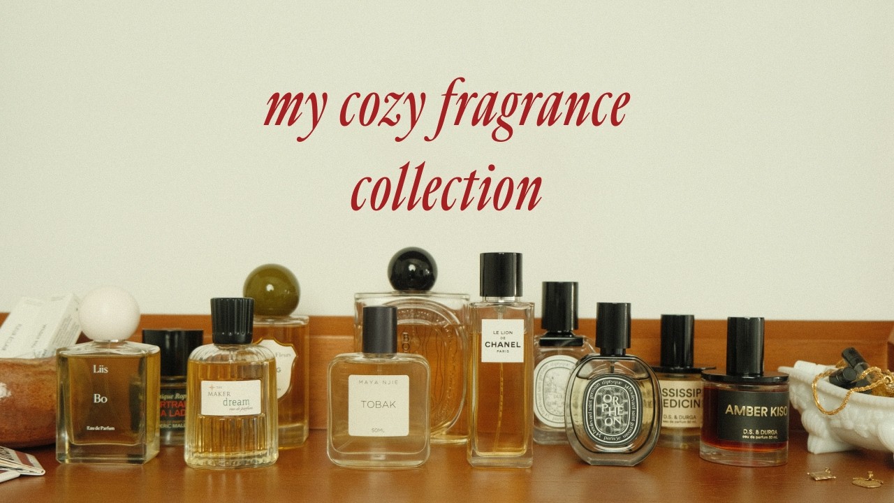 my cozy fragrance collection
