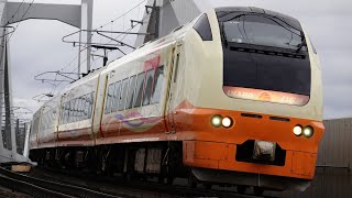 E653系　U102編成　東北新幹線救済臨時快速　太子堂駅～南仙台駅間 (2022/03/19)