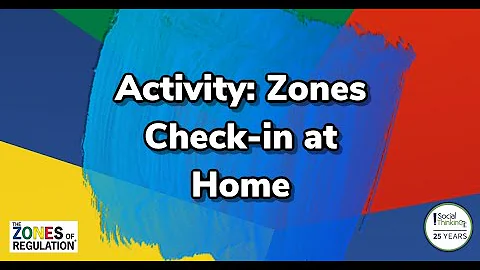 Zones of Regulation: Activity Check-in at Home via Social Thinking - DayDayNews