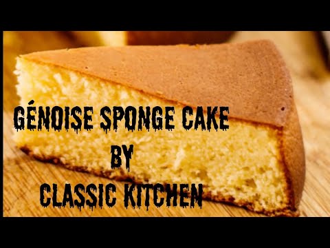 #génoise#spongecake# Fluffy Cotton soft Genoise sponge cake ||no leavening agents||