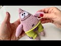 Crochet sponge bob patrick star 2