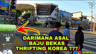 BIKIN KAGET !!! DARI MANA ASAL BAJU BEKAS KOREA ??? DAILY VLOG KOREA