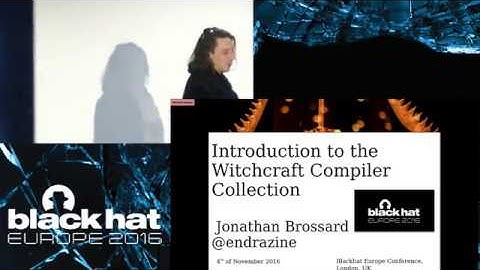 Moabi Research - The Witchcraft Compiler Collection - Blackhat Europe 2016