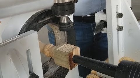 STYLECNC CNC wood lathe machine with 4 axis spindle