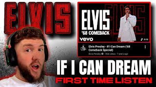 Musician REACTS to If I can Dream by ELVIS PRESLEY (LIVE)