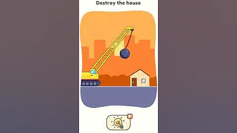 DOP 5 Level 46 Destroy the House  Walkthrough || Delete One Part Level 46 Solution
