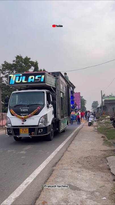 Dj Tulsi on road program with heavy bass #dj #newsetup #youtubeshorts