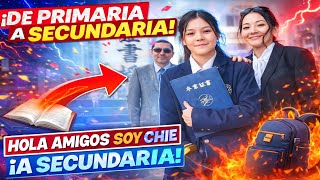 NUEVO COLEGIO : CHIE PASA A SECUNDARIA 