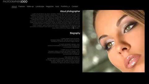 FREE Multi-Scroller Photo XML flash website template