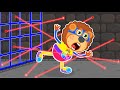 Super Spy secret training mission!!! Lion Family 🍒 Cartoon for Kids