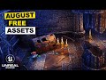 Unreal Engine August 2024 Free Marketplace Content Summary