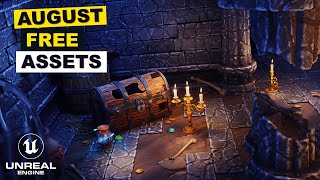 Unreal Engine August 2024 Free Marketplace Content Summary