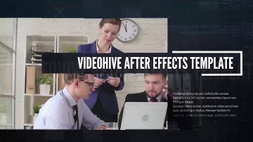 Mosaic Corporate Slideshow | After Effects Project Files - Videohive template